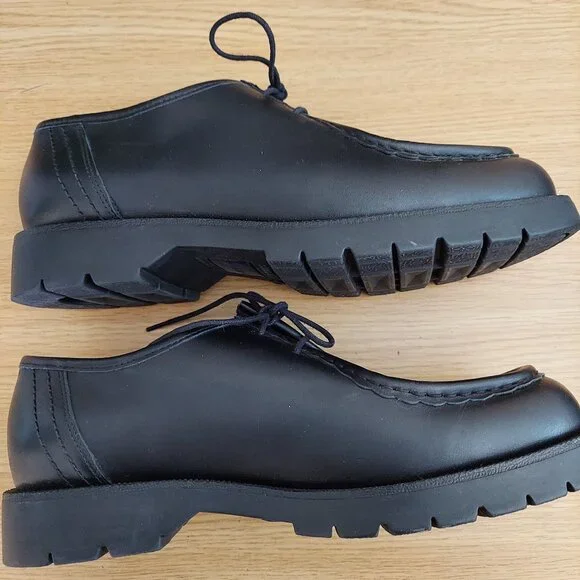 靴 KLEMAN PADROR 43 Black Patent Leather Workwear Shoes | PADROR B2 Black